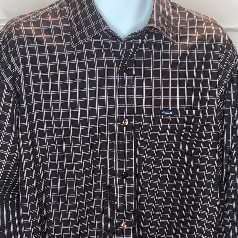 🎉👔 HP Faconnable Button Up Long Sleeve Shirt